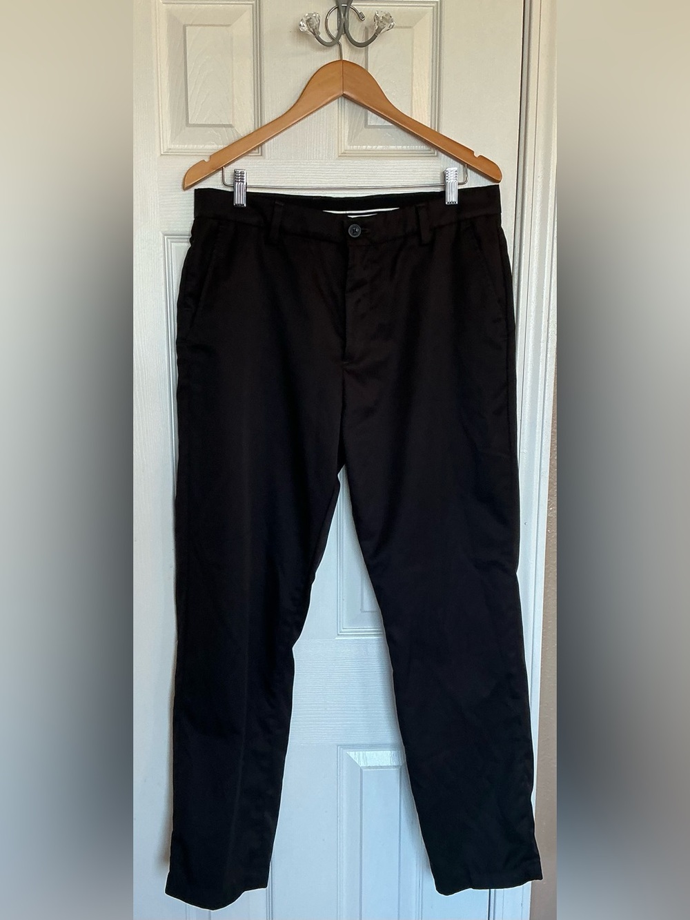 Express Innovator Men's Classic Black Dress Pants In Size 29/32 Dry Clean Only